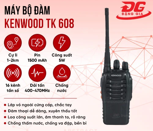 Máy bộ đàm Kenwood TK 608 2