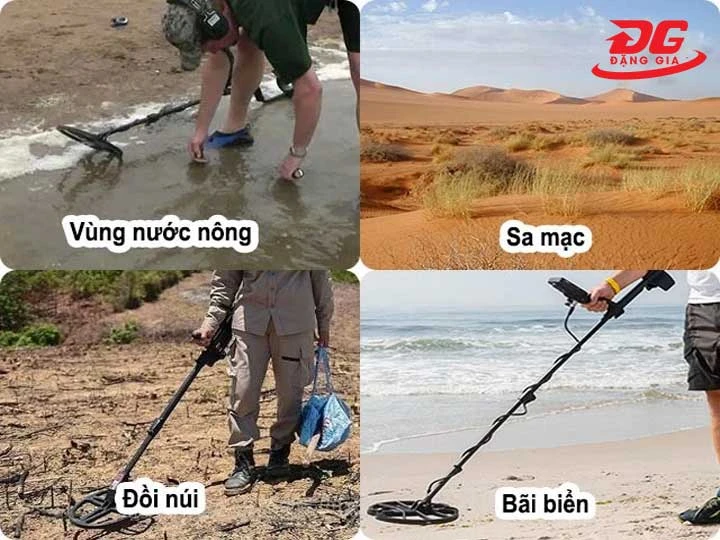Máy dò kim loại sâu 3m dò tìm trên mọi địa hình
