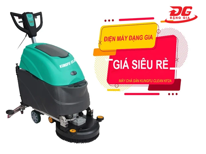 Update giá máy chà sàn liên hợp cánh bướm Kungfu Clean KF2A