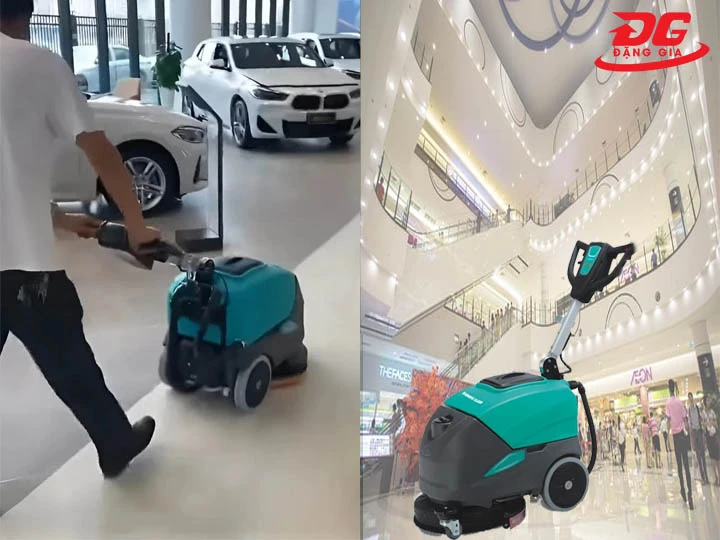 Lưu ý khi chạy máy chà sàn Kungfu Clean KF-46B