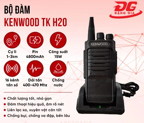 Bộ đàm Kenwood TK H20 2