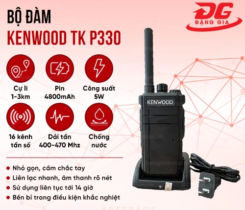 Bộ đàm Kenwood TK P330 2