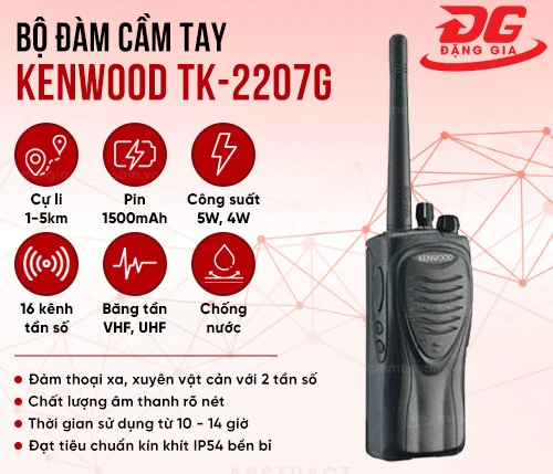 Bộ đàm cầm tay Kenwood TK-2207G 2