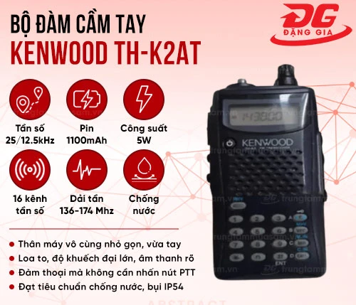 Bộ đàm cầm tay Kenwood TH-K2AT 2