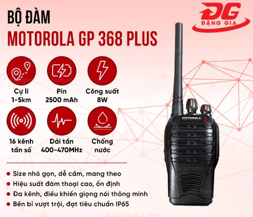 Bộ đàm Motorola GP 368 plus 2