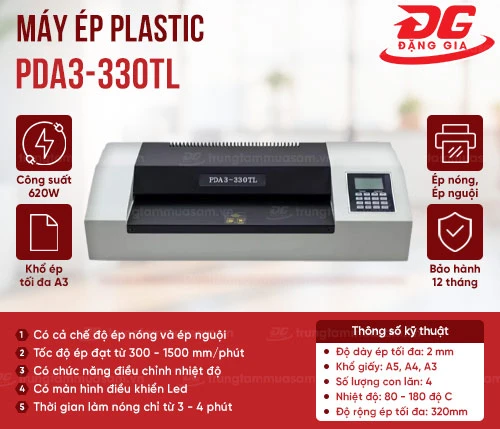 Máy ép plastic PDA3-330TL 2