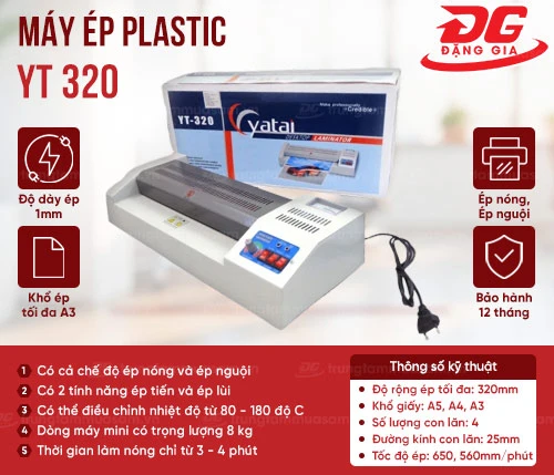 Máy ép plastic YT 320 2