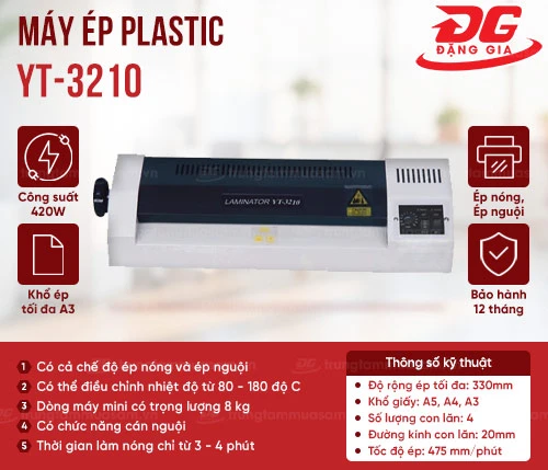 Máy ép plastic YT-3210 2