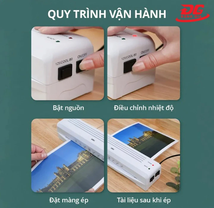 cách dùng Máy ép plastic mini
