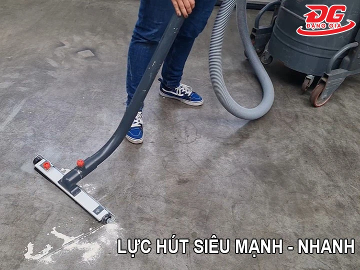 máy hút bụi công nghiệp 5.5 kW cho lực hút mạnh