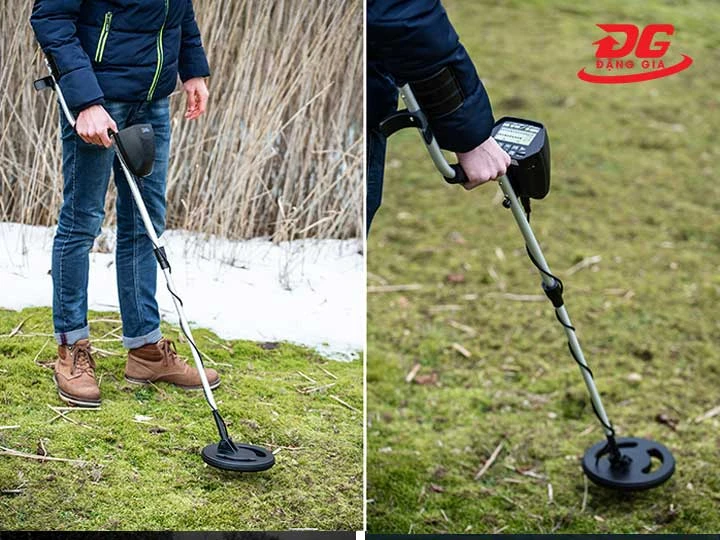 Phạm vi quét rộng Máy dò kim loại sâu 3m