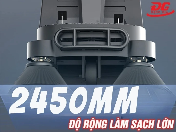 xe quét rác ngồi lái Kumisai KMS S18 hiệu suất đỉnh