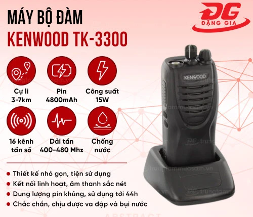 Máy bộ đàm Kenwood TK-3300 2