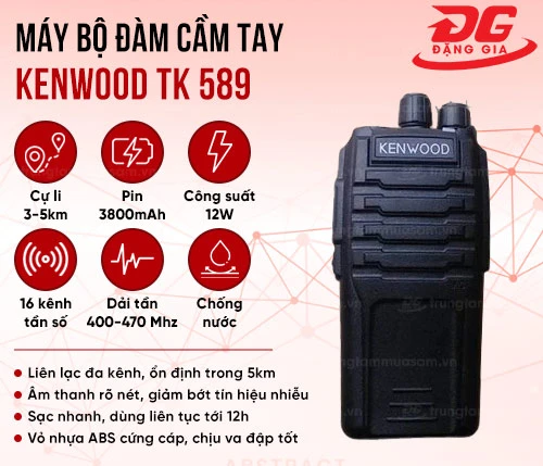 Máy bộ đàm cầm tay Kenwood TK 589 2