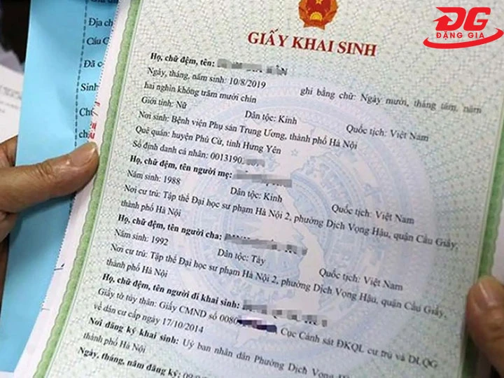 Giấy khai sinh là gì