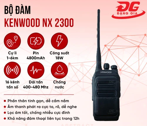 Bộ đàm Kenwood NX 2300 2