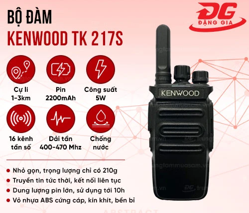 Bộ đàm Kenwood TK 217s 2