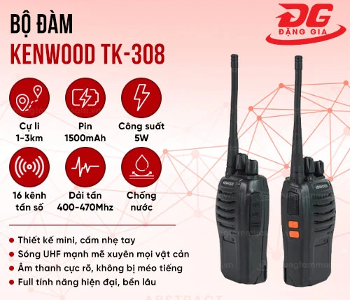 Bộ đàm Kenwood TK-308 2