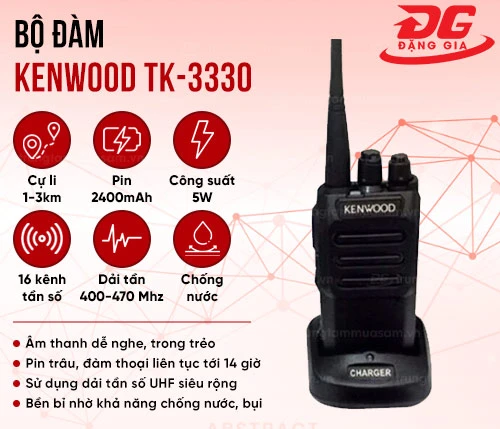 Bộ đàm Kenwood TK-3330 2