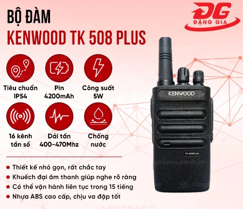 Bộ đàm Kenwood TK 508 Plus 2