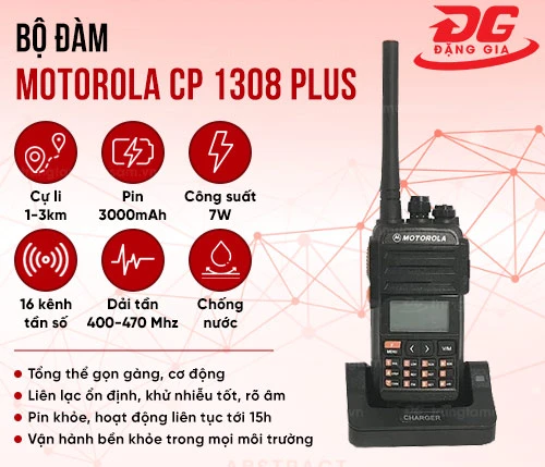 Bộ đàm Motorola CP 1308 Plus 2