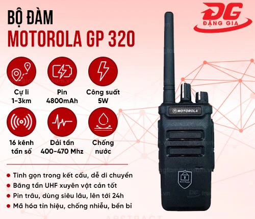 Bộ đàm Motorola GP 320 2