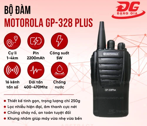 Bộ đàm Motorola GP-328 Plus 2