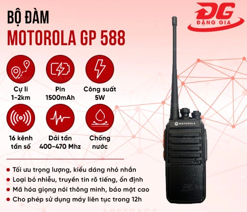Bộ đàm Motorola GP 588 2