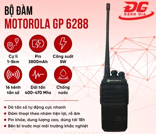 Bộ đàm Motorola GP 6288 2
