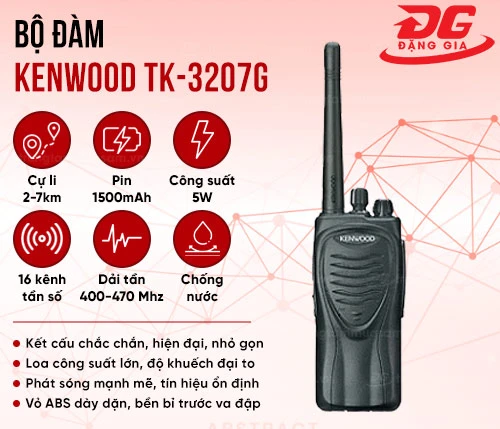 Bộ đàm Kenwood TK-3207G 2