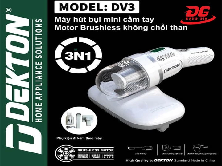 Máy hút bụi chạy pin DEKTON DV3