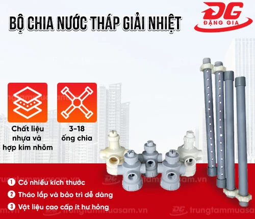 Bộ chia nước tháp giải nhiệt 2