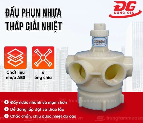 Đầu phun nhựa tháp giải nhiệt 2