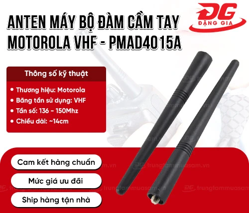Anten máy bộ đàm cầm tay Motorola VHF - PMAD4015A 2