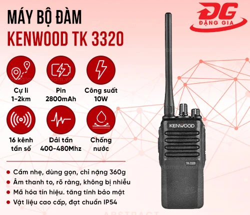Máy bộ đàm Kenwood TK 3320 2
