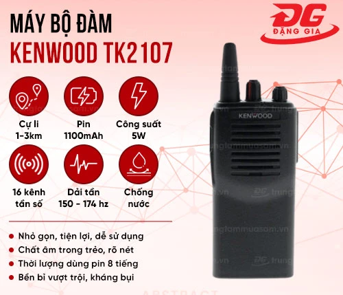 Máy bộ đàm Kenwood TK2107 2