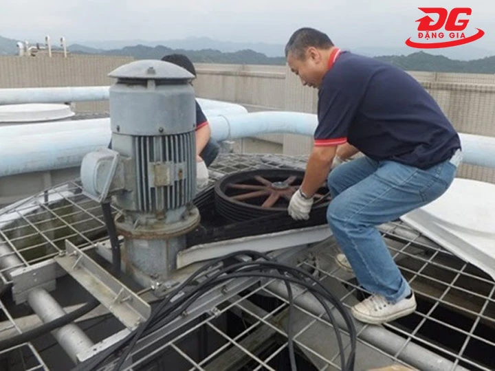 Điều chỉnh cân bằng quạt gió