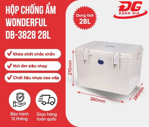 Hộp chống ẩm Wonderful DB-3828 28L 2