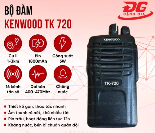 Bộ đàm Kenwood TK 720 2