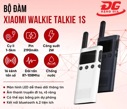 Bộ đàm Xiaomi Walkie Talkie 1s 2
