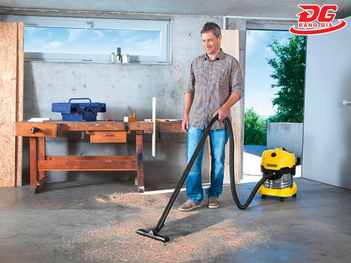 máy hút bụi công nghiệp Đức vận hành êm ái