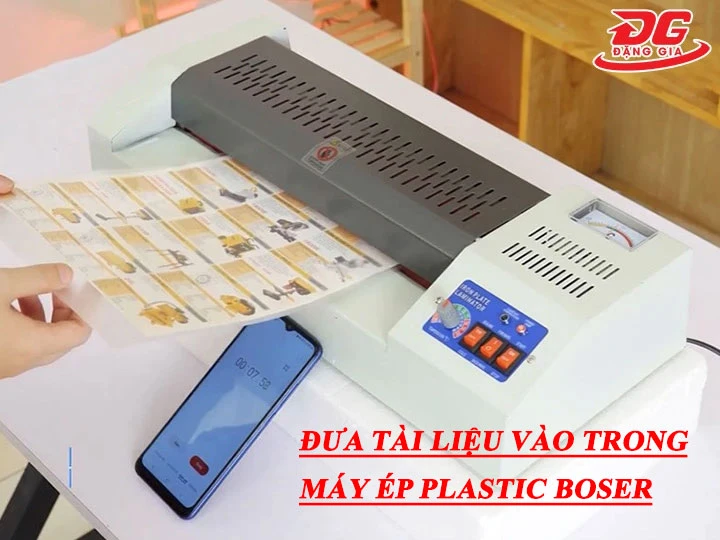 Quy trình từng bước ép plastic Bosser chuẩn xác