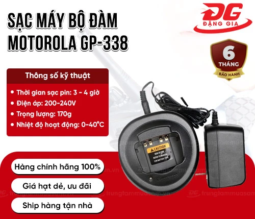 Sạc máy bộ đàm Motorola GP-338 2