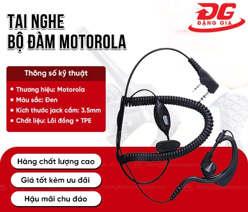 Tai nghe bộ đàm Motorola 2