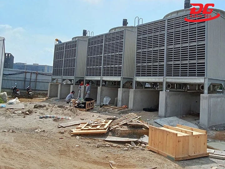 Tăng cường kết cấu và nền đặt tháp