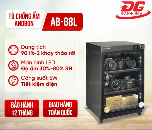 Tủ chống ẩm Andbon AB-88L (90 lít) 2
