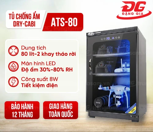 Tủ chống ẩm Dry-Cabi ATS-80 (80 lít) 2