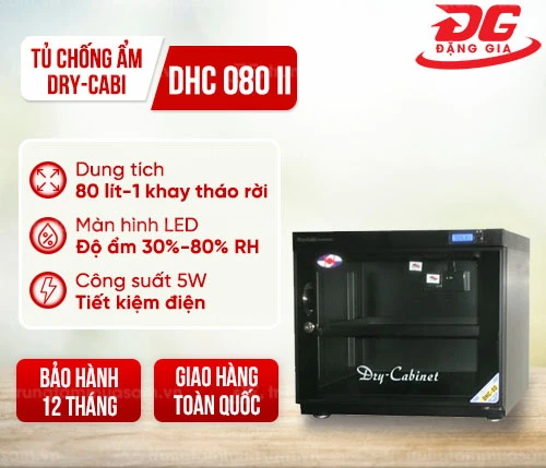 Tủ chống ẩm Dry-Cabi DHC 080 II (80 lít) 2