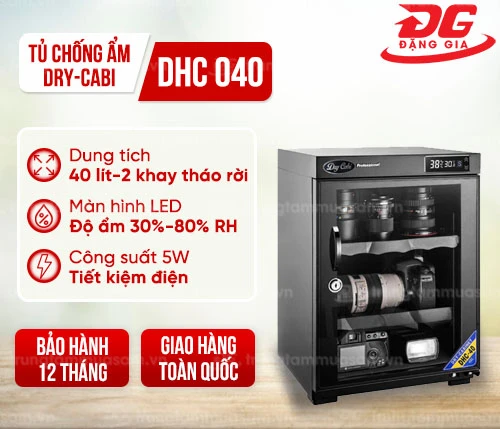 Tủ chống ẩm Dry-Cabi DHC 040 (40 lít) 2