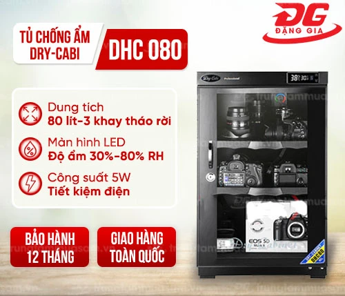 Tủ chống ẩm Dry-Cabi DHC 080 (80 lít) 2